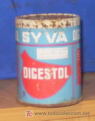Cajas y cajitas met&aacute;licas: CAJA DE DIGESTOL DE SYVA. LEON. - Foto 1