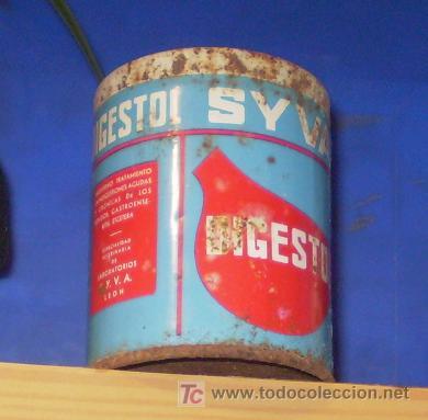 Cajas y cajitas met&aacute;licas: CAJA DE DIGESTOL DE SYVA. LEON. - Foto 2
