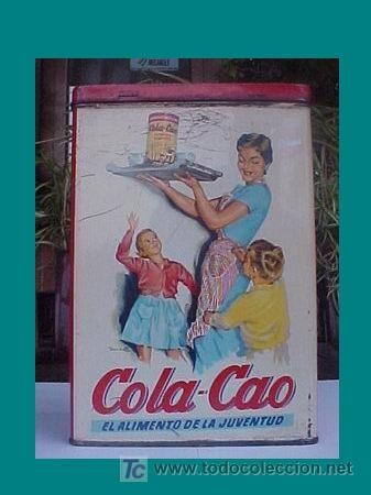 Cajas y cajitas met&aacute;licas: caja lata colacao - Foto 1