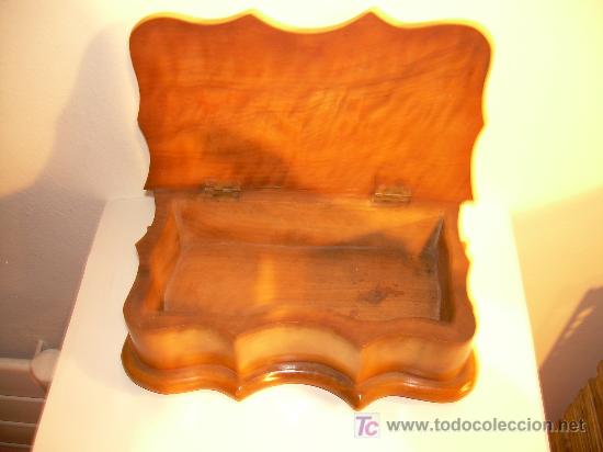 Cajas y cajitas met&aacute;licas: CAJA DE MADERA DE OLIVO - Foto 2