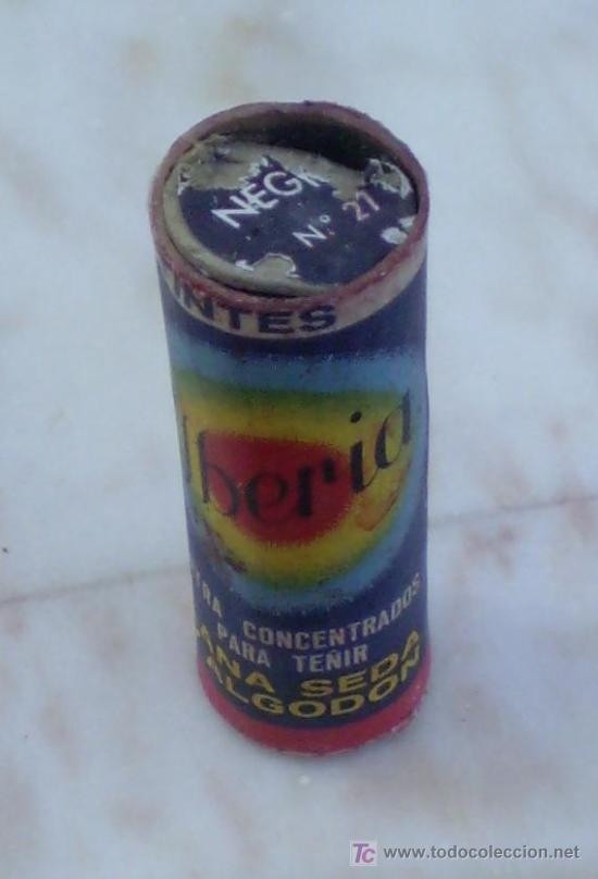 Boxes and metal boxes: BOTE DE TINTE IBERIA, NEGRO.