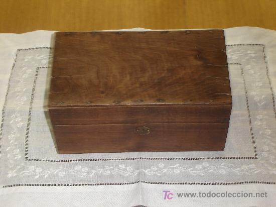 Cajas y cajitas met&aacute;licas: caja de casta&ntilde;o - Foto 1