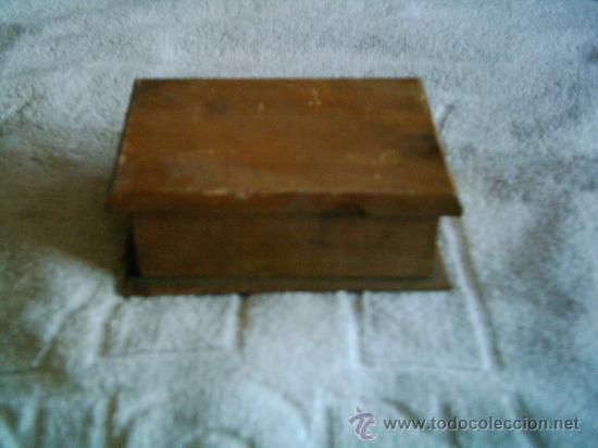 Cajas y cajitas met&aacute;licas: cajita de madera - Foto 2
