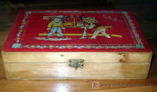 Cajas y cajitas met&aacute;licas: ANTIGUA CAJA DE LABORES - Foto 2