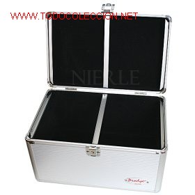 Cajas y cajitas met&aacute;licas: Maleta DJ para 200 CD / 200 DVDs / 200 Blue-ray