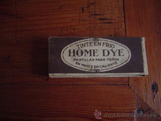 Blechdosen und Kisten: Antigua Caja tinte HOME DAY..