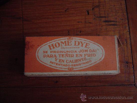 Blechdosen und Kisten: Antigua Caja tinte HOME DAY..