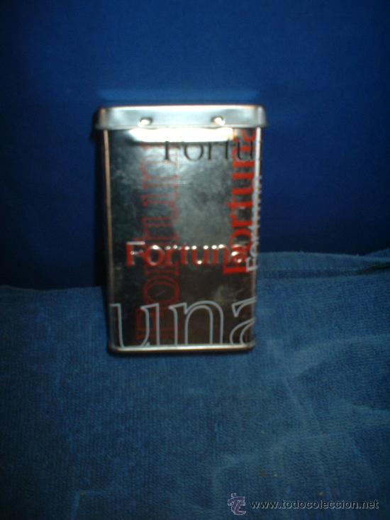 Cajas y cajitas met&aacute;licas: lata de fortuna