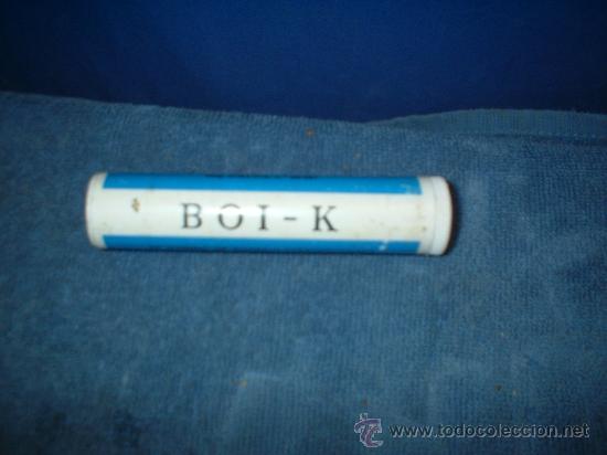 Bo&icirc;tes et petites bo&icirc;tes m&eacute;talliques: tubo de pastillas antiguo