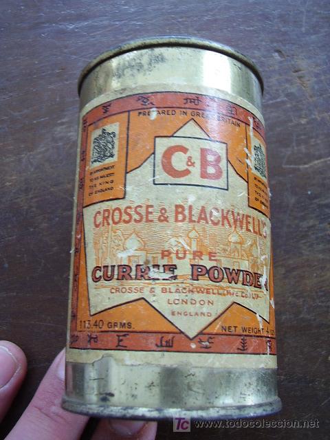 Caja inglesa puro Curry