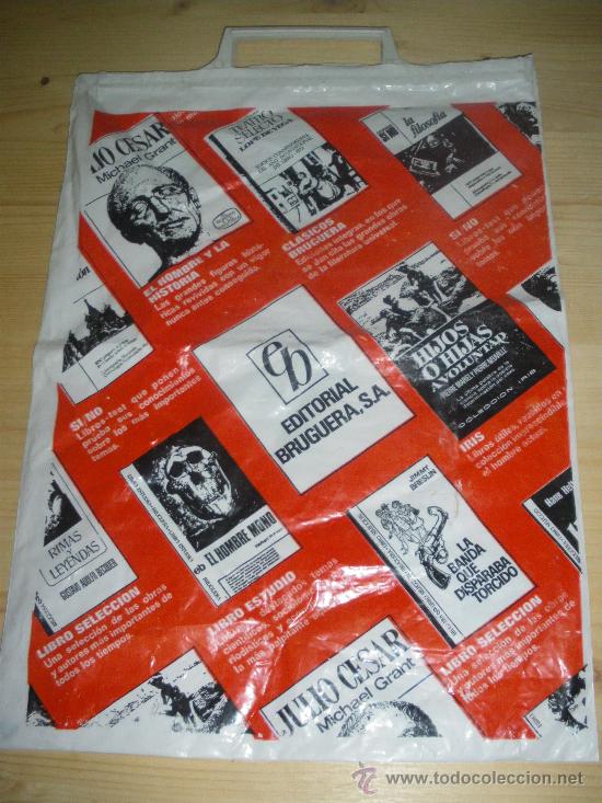 Blechdosen und Kisten: BOLSA PUBLICIDAD DE EDITORIAL BRUGUERA S.A. A&Ntilde;OS 70.