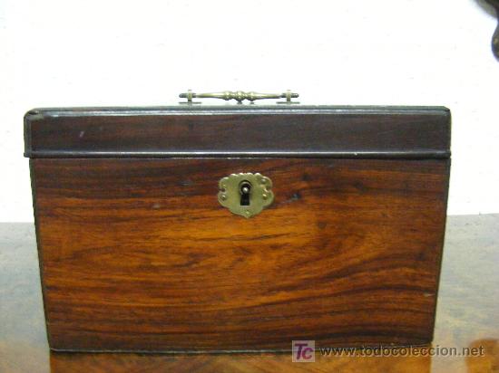 Cajas y cajitas met&aacute;licas: Tea Caddy circa 1800 - Foto 2