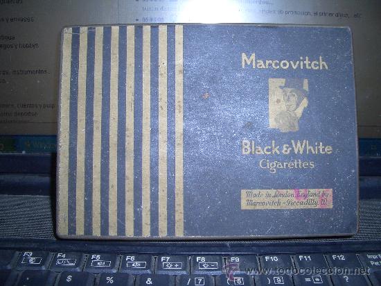 Cajas y cajitas met&aacute;licas: MARCOVITCH BLACK WHITE - Foto 1