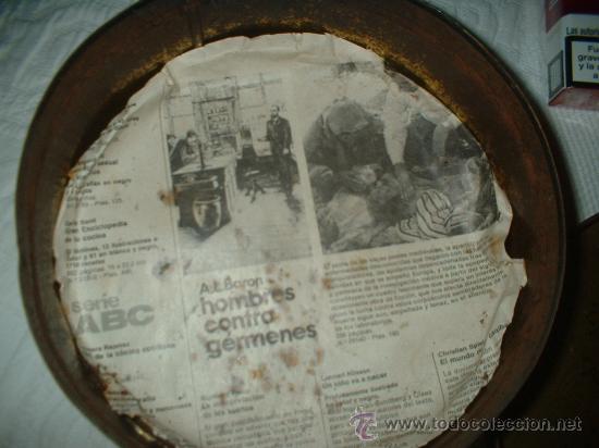 Cajas y cajitas met&aacute;licas: caja de lata de flores - Foto 2