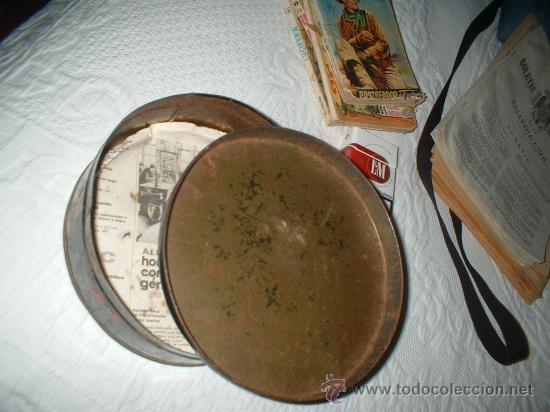Cajas y cajitas met&aacute;licas: caja de lata de flores - Foto 3
