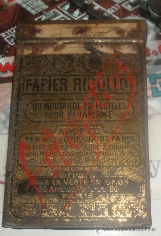 Cajas y cajitas met&aacute;licas: caja de metal francesa - Foto 1