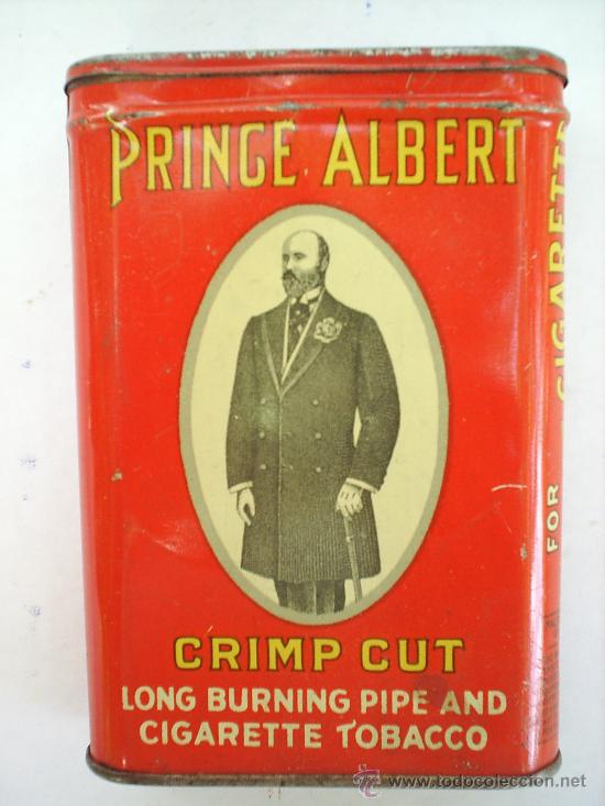 Cajas y cajitas met&aacute;licas: caja de tabaco ,PRINCE ALBERT - Foto 1