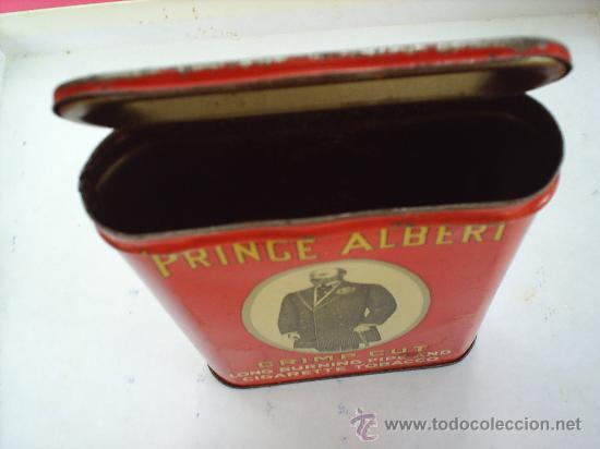 Cajas y cajitas met&aacute;licas: caja de tabaco ,PRINCE ALBERT - Foto 3