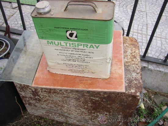 Caixas e caixinhas met&aacute;licas: MULTISPRAY AMBIENTADOR CAJA 5 L CON PRODUCTO