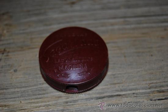 Cajas y cajitas met&aacute;licas: CAJITA DE BAQUELITA - TABLETAS SACARIDAN - LABORATORIOS MAGRI&Ntilde;&Aacute; - FARMACIA - PASTILLERO