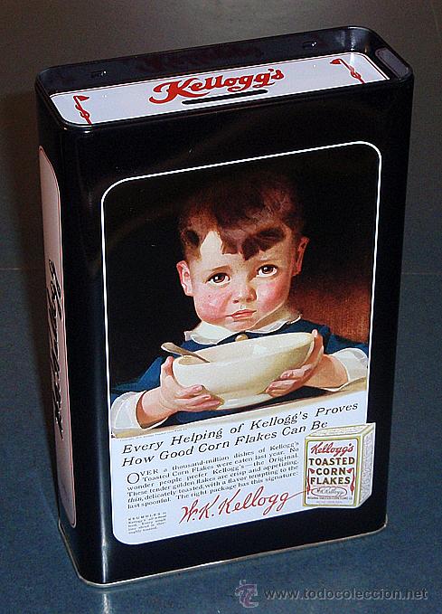 Cajas y cajitas met&aacute;licas: Hucha cereales KELLOGGS - Foto 1