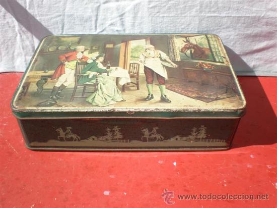 Cajas y cajitas met&aacute;licas: lata de chocolate coleccionable - Foto 1