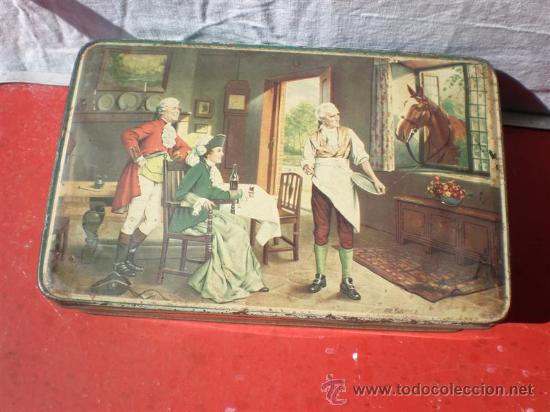 Cajas y cajitas met&aacute;licas: lata de chocolate coleccionable - Foto 2