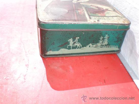 Cajas y cajitas met&aacute;licas: lata de chocolate coleccionable - Foto 3