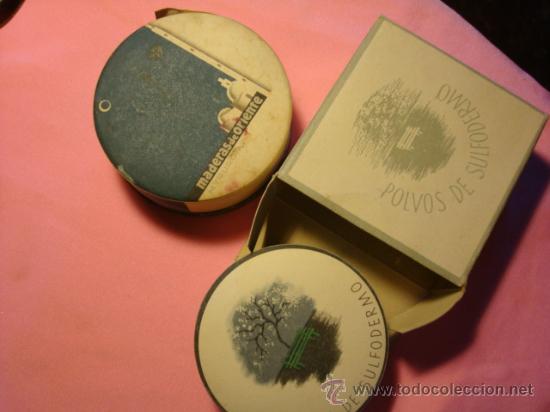 Cajas y cajitas met&aacute;licas: ANTIGUAS CAJAS. POLVERAS - Foto 3
