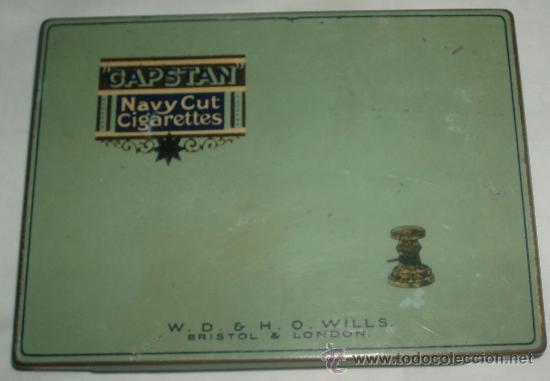 Cajas y cajitas met&aacute;licas: capstan navy cut cigarettes - Foto 1