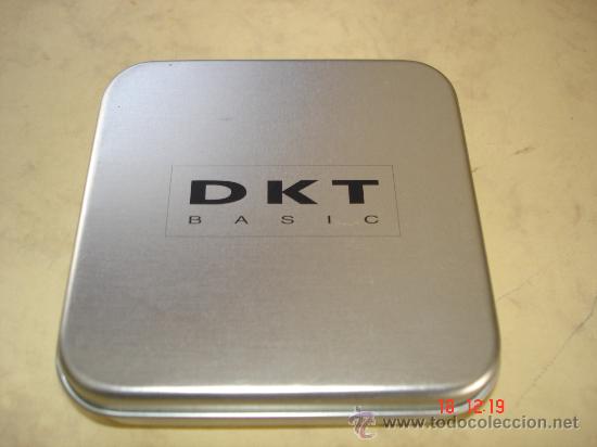Cajas y cajitas met&aacute;licas: DKT - BASIC - 9 X 9 X 2 cm. - - Foto 1