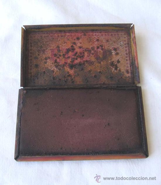 Cajas y cajitas met&aacute;licas: CAJA DE TINTA de chapa EBRO - Foto 2