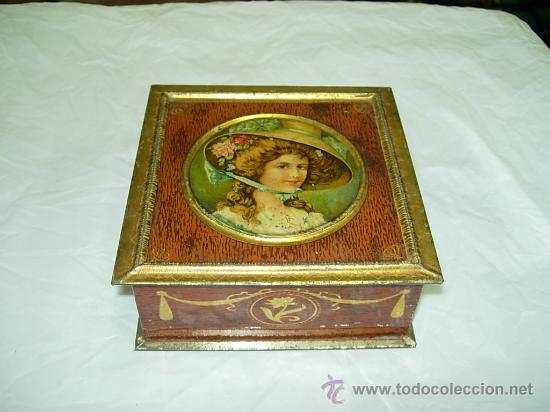 Cajas y cajitas met&aacute;licas: caja la imperial confiteria