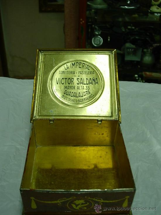 Cajas y cajitas met&aacute;licas: caja la imperial confiteria - Foto 7