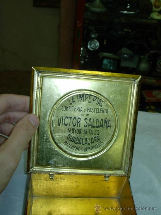 Cajas y cajitas met&aacute;licas: caja la imperial confiteria - Foto 8