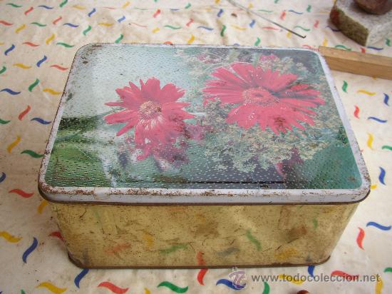 Caixas e caixinhas met&aacute;licas: CAJA HOJALATA