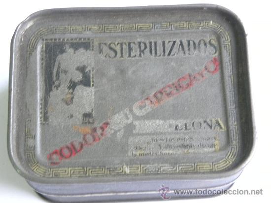 Cajas y cajitas met&aacute;licas: Caja metalica esterelizados Codorniu Carrica Barcelona
