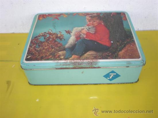 Cajas y cajitas met&aacute;licas: caja metalica de dulces - Foto 1