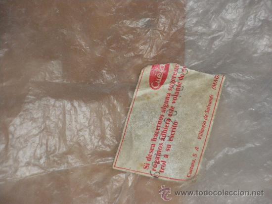 Cajas y cajitas met&aacute;licas: BOLSA DEL INTERIOR DE LAS CAJAS DE GALLETAS CUETARA. - Foto 2