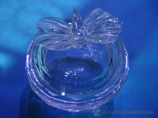 Cajas y cajitas met&aacute;licas: PRECIOSA CAJA, CAJITA, JOYERO, EN CRISTAL, LAZO