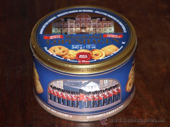 caja metálica de galletas wonderful - Compra venta en todocoleccion