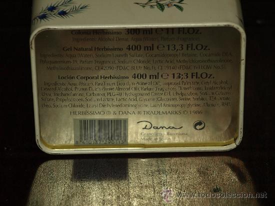 Cajas y cajitas met&aacute;licas: CAJA MET&Aacute;LICA HERBISSIMO. - Foto 3