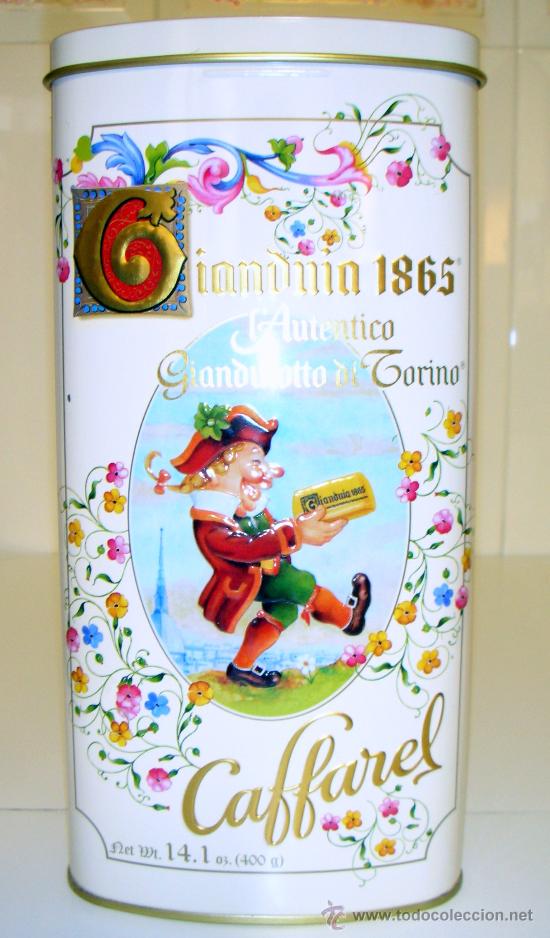 Cajas y cajitas met&aacute;licas: CAJA METALICA. Gianduia 1865 . CAFFAREL