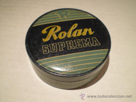 Blechdosen und Kisten: ANTIGUA LATA DE TINTA ROLAN