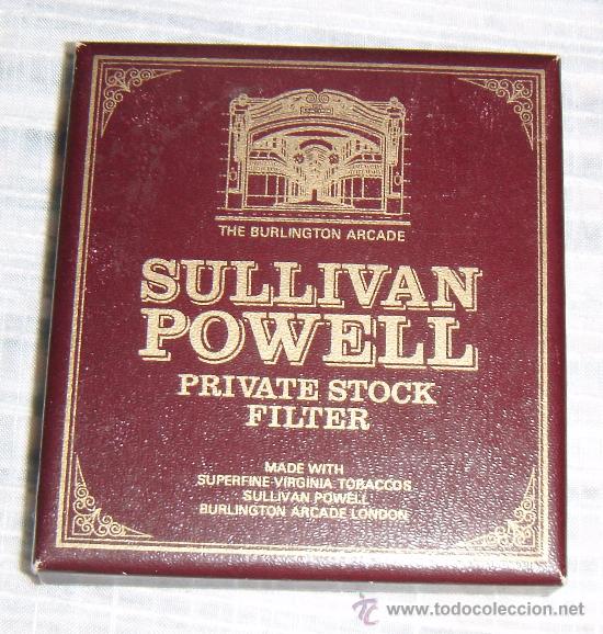 Casse e cassette metalliche: caja tabaco sullivan powell private stock filter