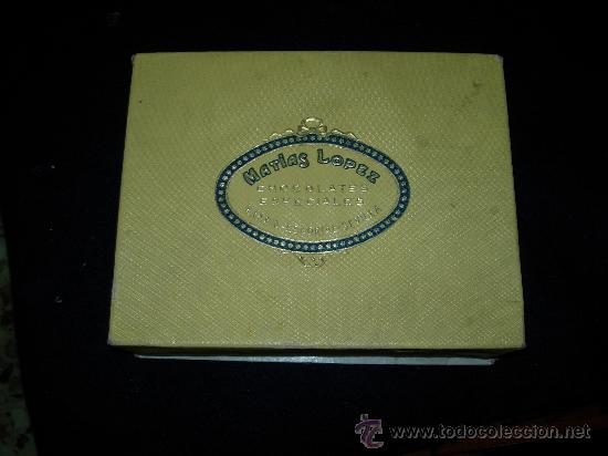 Cajas y cajitas met&aacute;licas: Caja chocolates matias lopez - Foto 1