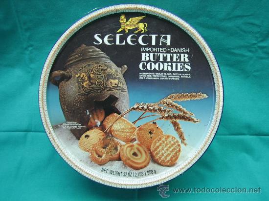 Cajas y cajitas met&aacute;licas: Caja metalica  SELECTA (Denmark) - Foto 1