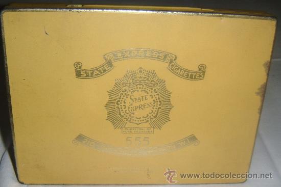 Casse e cassette metalliche: caja metalica de cigarrillos state expres 555