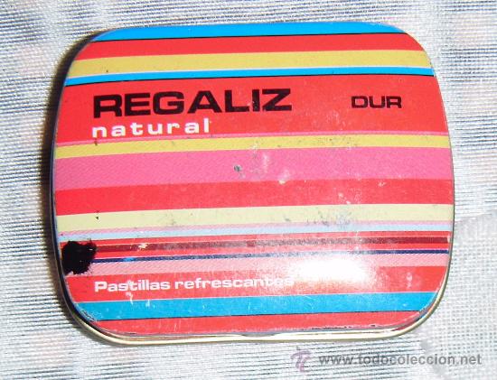 Casse e cassette metalliche: caja metalica de regaliz natural