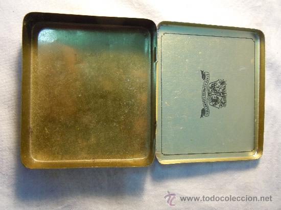 Cajas y cajitas met&aacute;licas: CAJA DE LATA DE CIGARRILLOS STATE EXPRESS - Foto 3